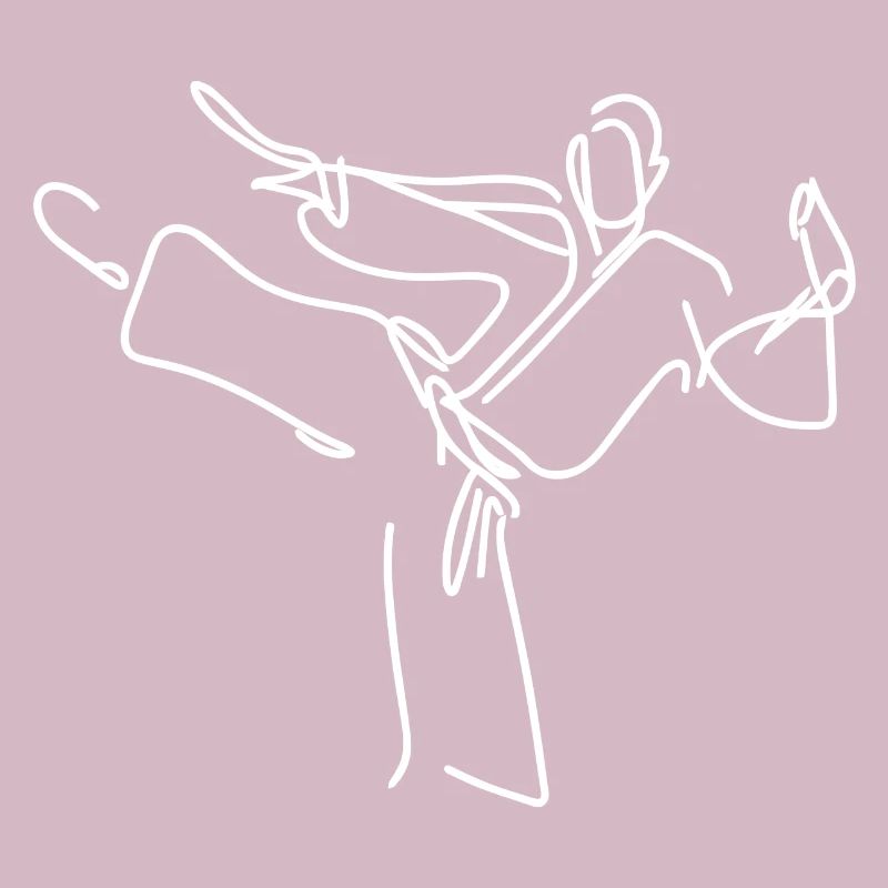 Karateka Drawing