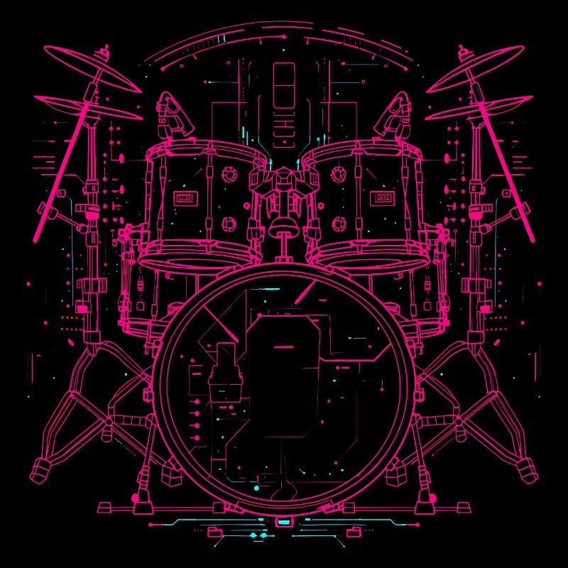 Trapset Line Art
