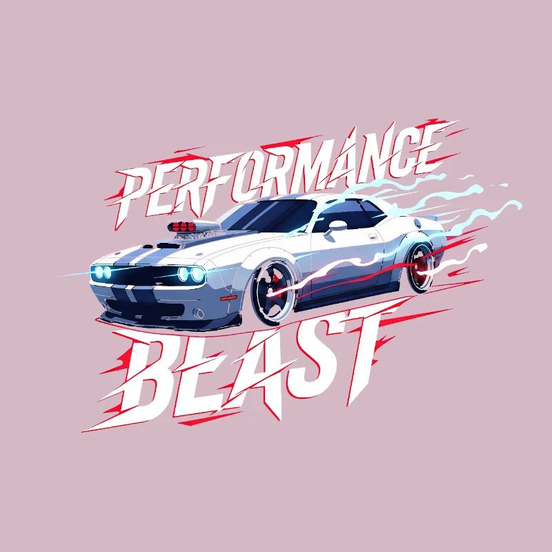 Conception de performance de muscle car