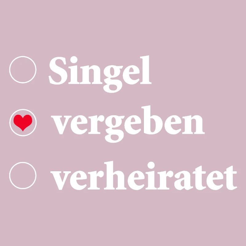 Sélection du statut de la relation Célibataire - Pris