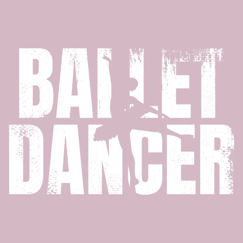 Funny ballet dancer
