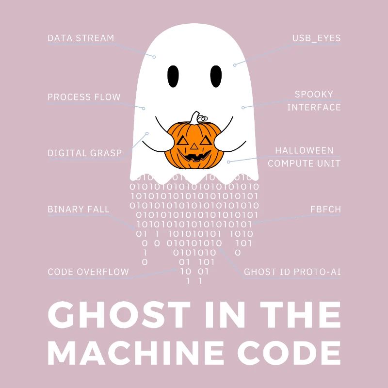 Funny Coder, Programmer Halloween T-Shirt