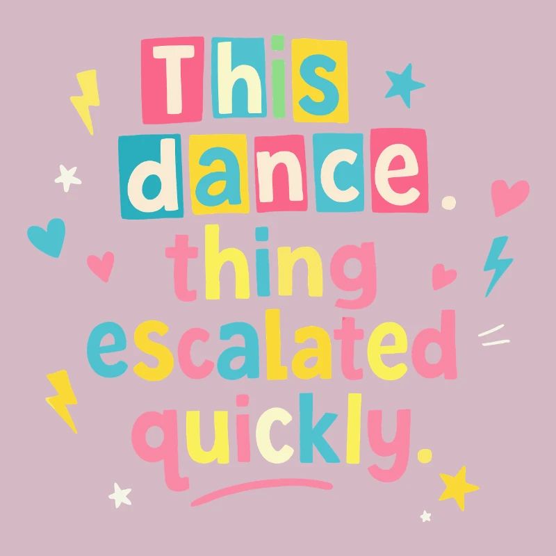 This dance quickly escalated