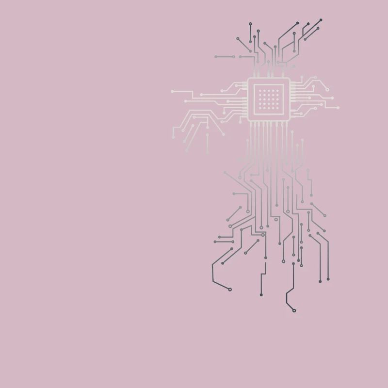 PCB Platinen Layout CPU Herz Computer Admin Nerd
