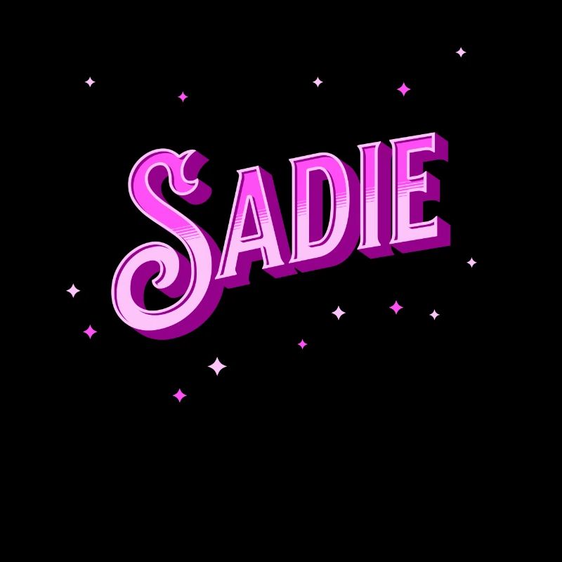 Sadie's name personalized