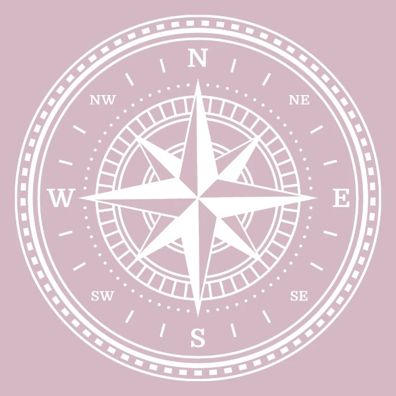 Wind Rose Compass Navigation