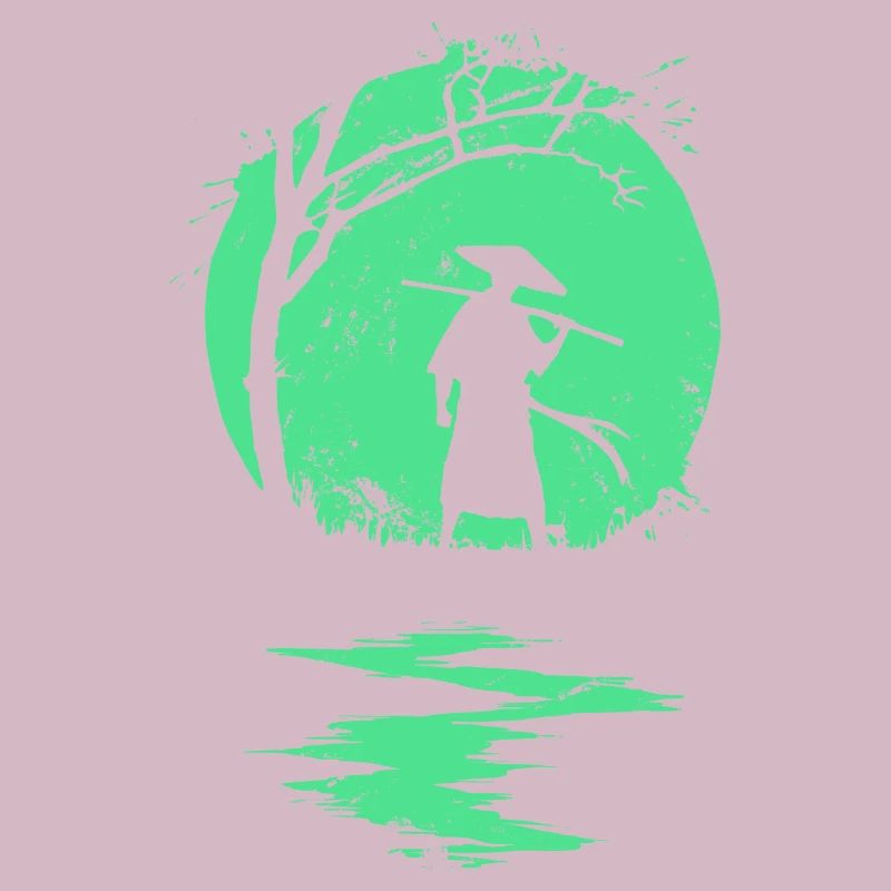 Ninja design abstrait