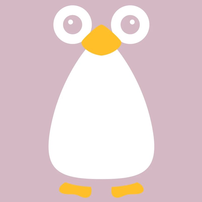 Cute Vector Penguin