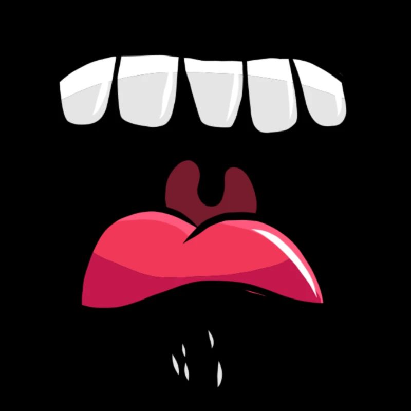 Scream face funny face mask gift