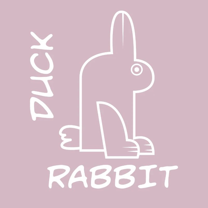 Rabbit Duck Meme Science Math Geek Philosophy