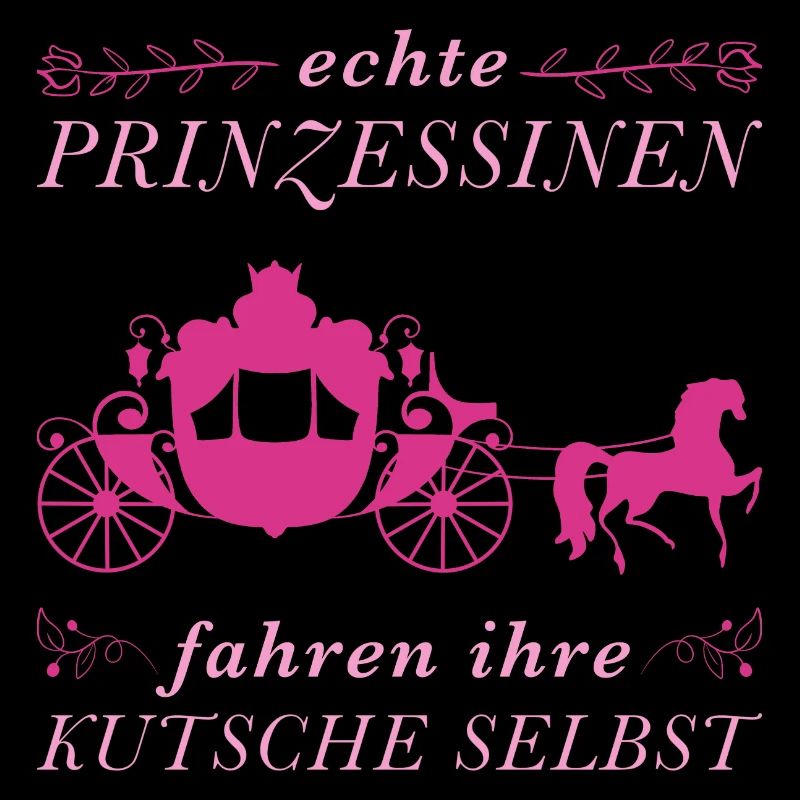 Echte Prinzessin Kutsche Kutscherin Geschenk