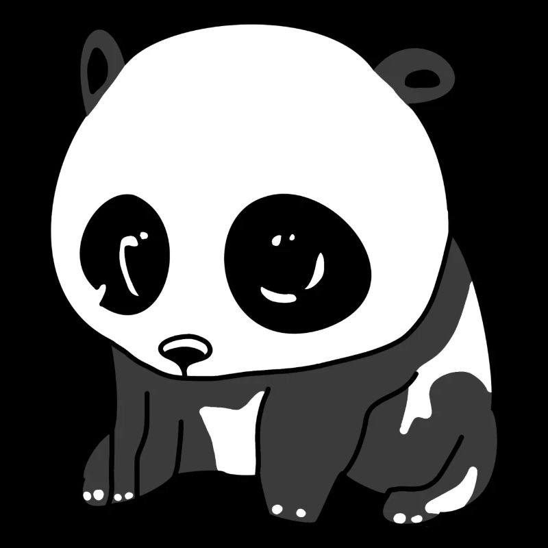 Panda triste