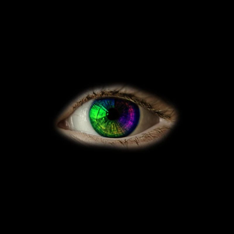 Yeux Arc-en-ciel