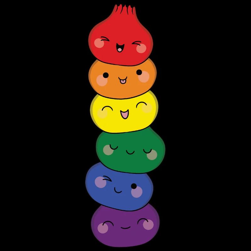 Dumpling Turm Regenbogen LGTBQ Pride Dim Sum