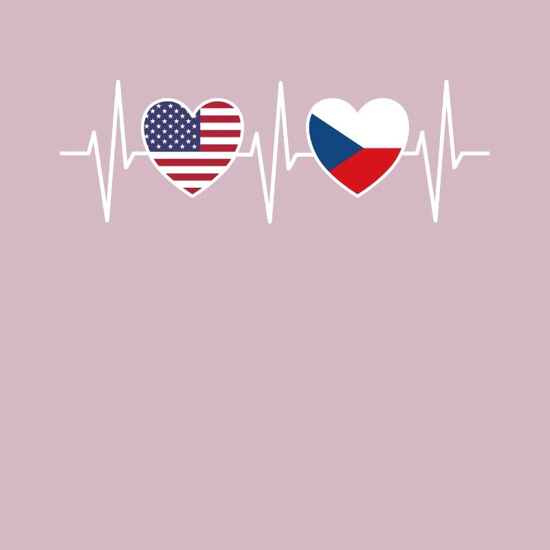 États-Unis et République tchèque Drapeaux du drapeau tchèque