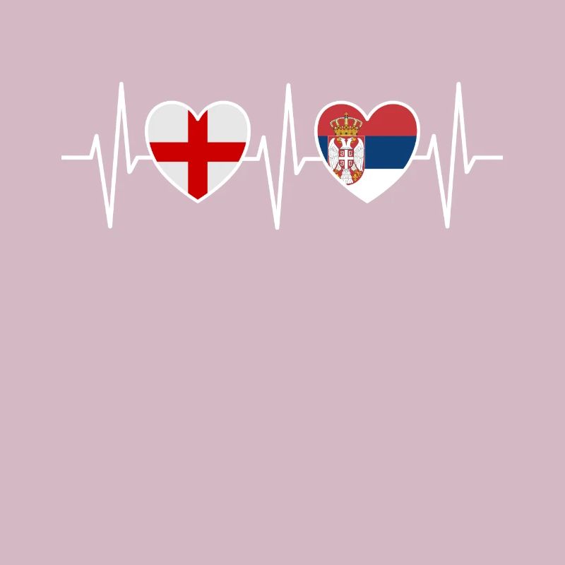 Angleterre et Serbie Drapeau serbe Drapeaux