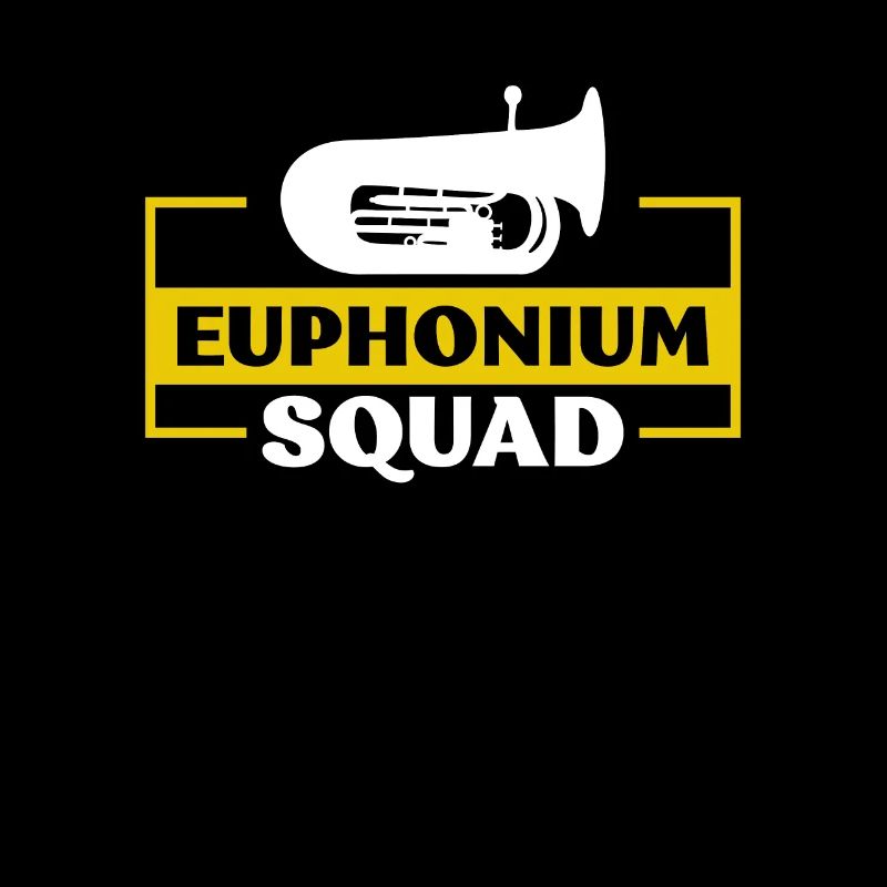 Deep brass marching baritone euphonium