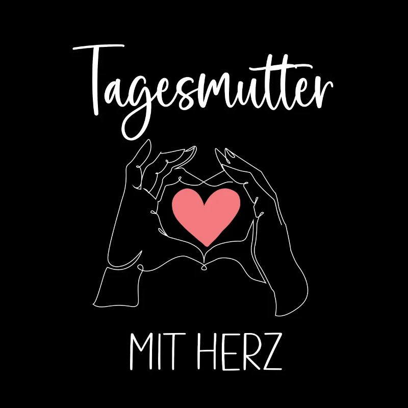 Tagesmutter mit Herz Tagesmama Geschenk