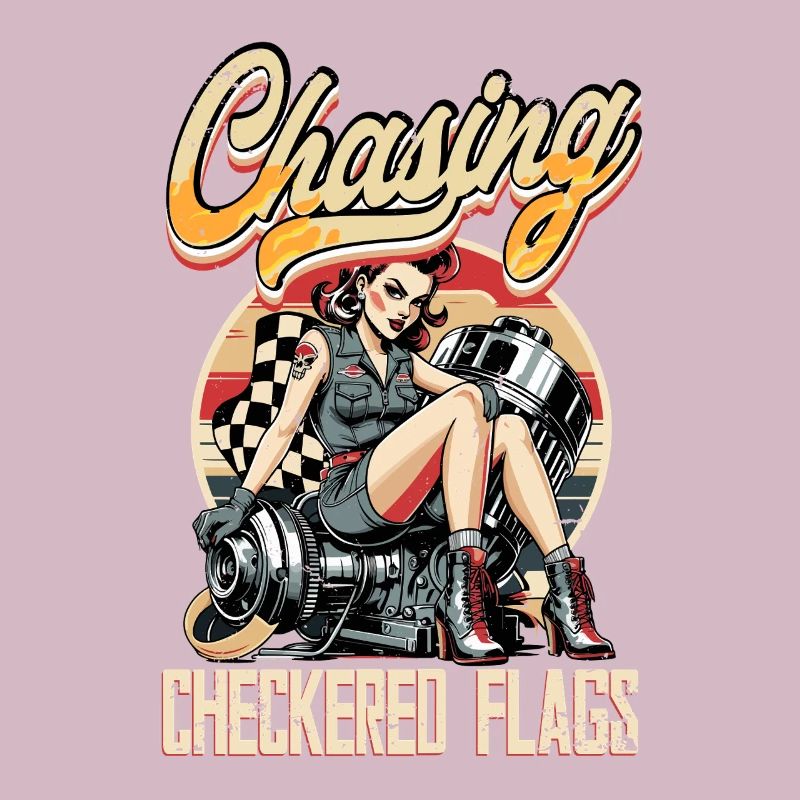 Petrolhead Auto Tuning À La poursuite Des Drapeaux À Dames