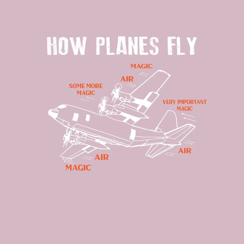 How Planes Fly Flugzeug Pilot Luftfahrt Fliegerei