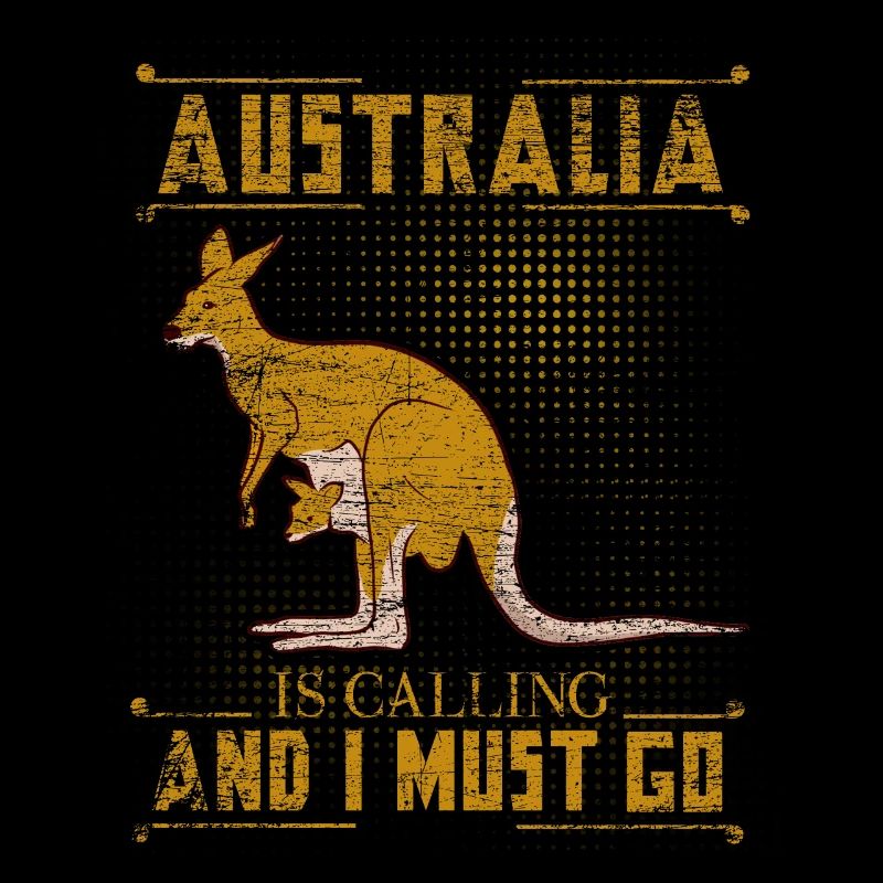 Australia Australien Urlaub Känguru Geschenkidee