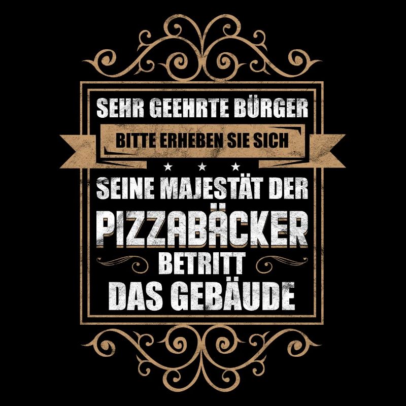 Lustige Sprüche Pizzabäcker Geschenkidee
