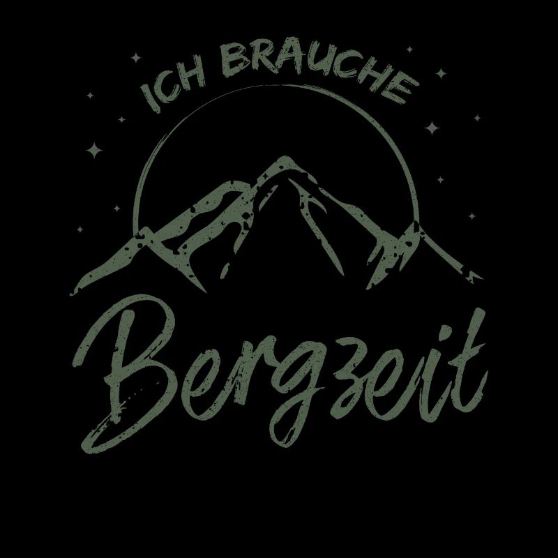 Brauche Bergzeit Geschenk wandern Geschenkidee
