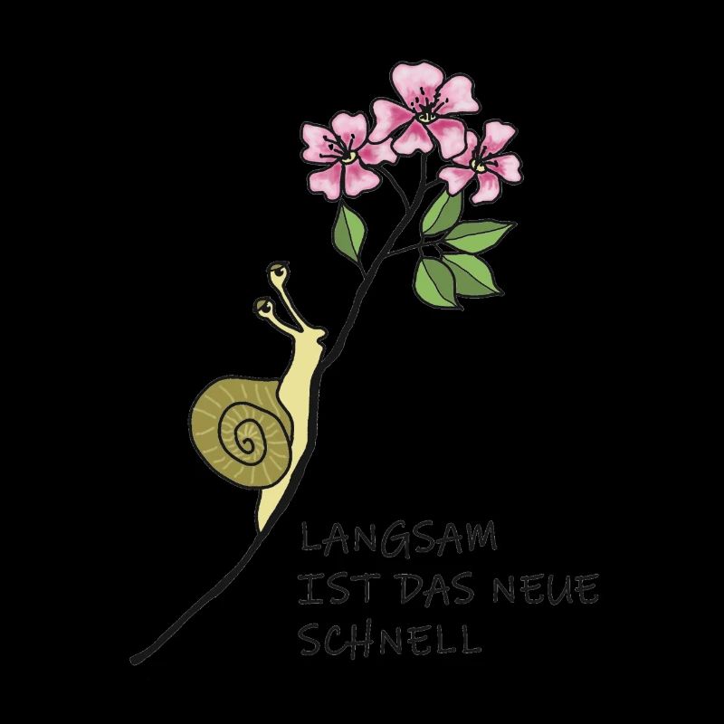 Langsam ist das neue Schnell, Schnecke, achtsam
