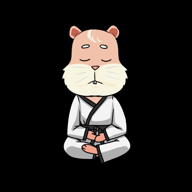 Hamster de karaté