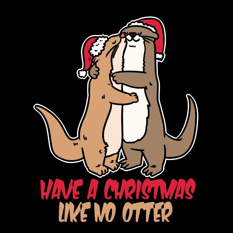 Otter Weihnachten Geschenk