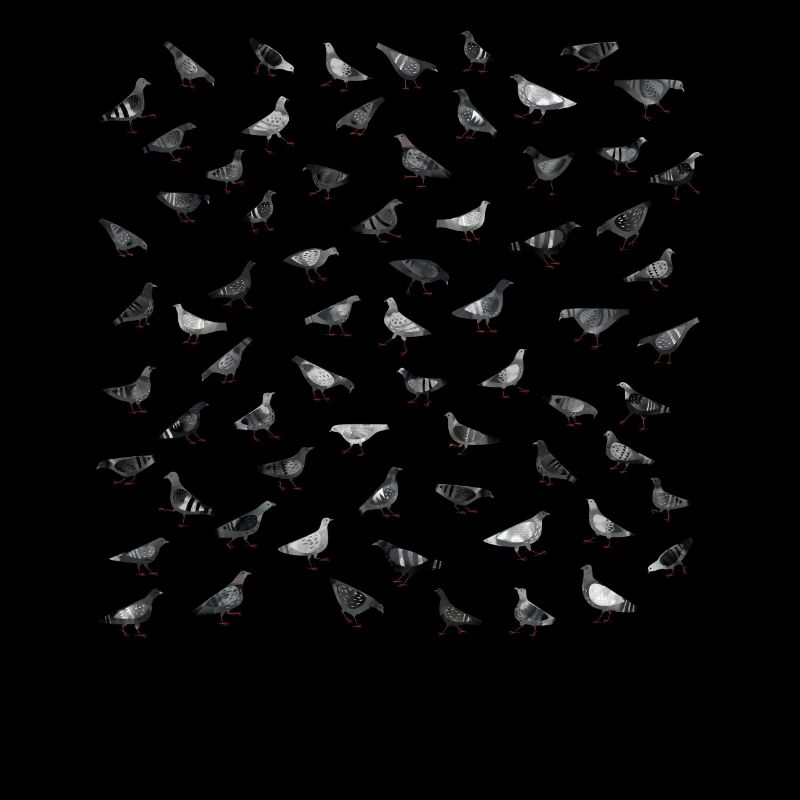 Pigeons Doing Pigeon Things