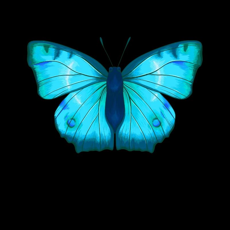 Bleu papillon