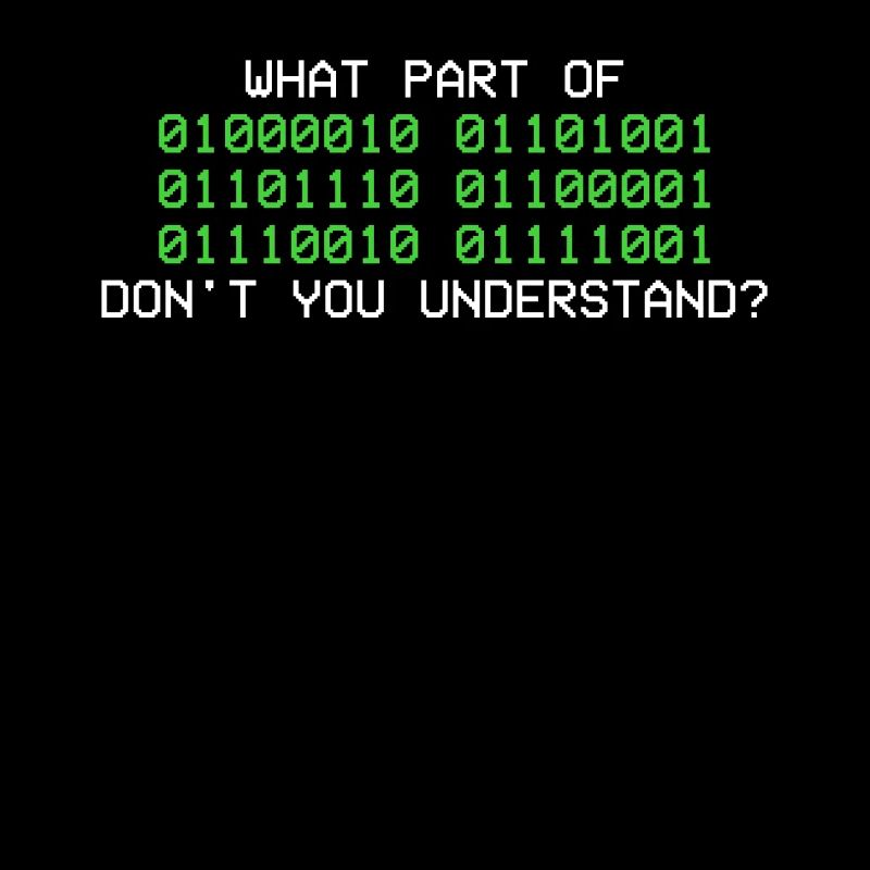 Binary code programmer informatics binary