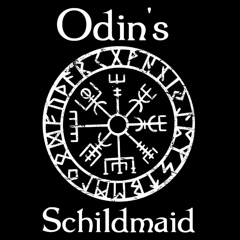 Wikinger Schildmaid Odin Runen Geschenk