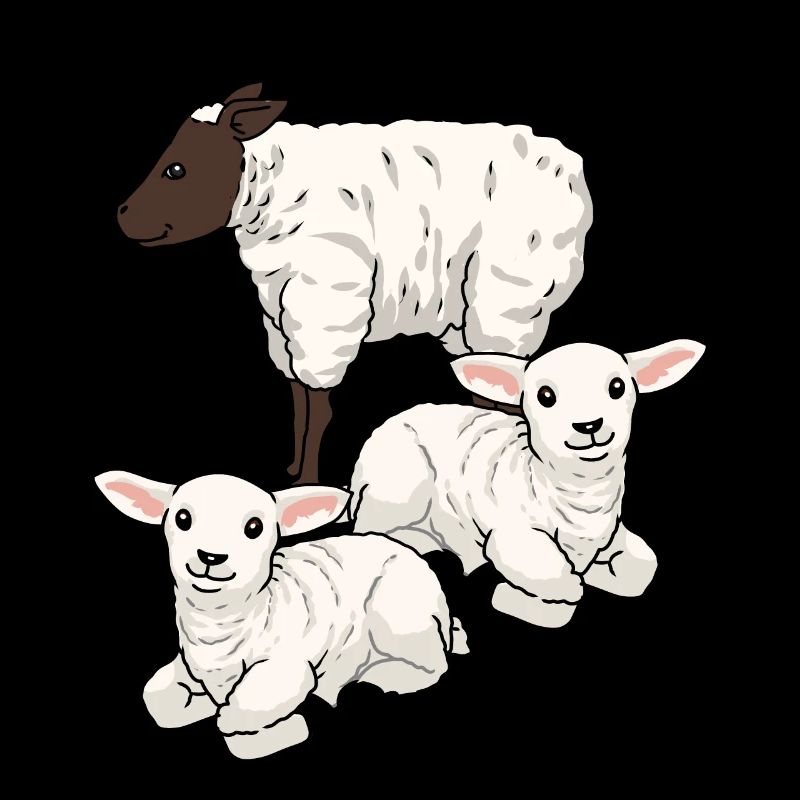 Sheep Sheep Ungulates Lamb Easter Mutton Herd