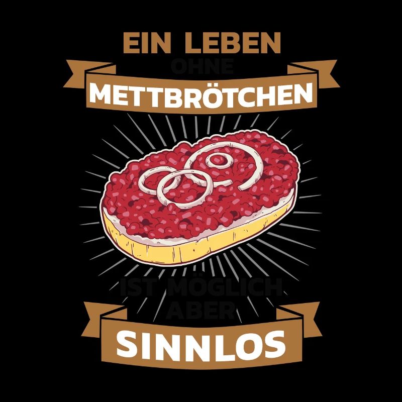 Mett Mettbrötchen Hackfleisch Hackepeter Brötchen