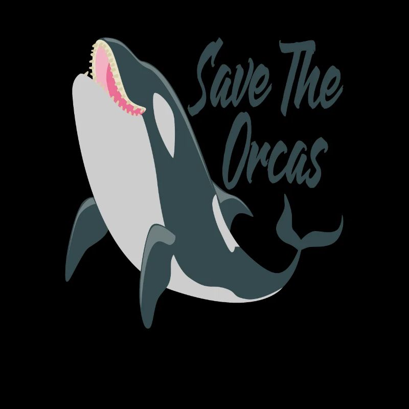 Save The Orcas Schwertwal Wal Killerwal Geschenk
