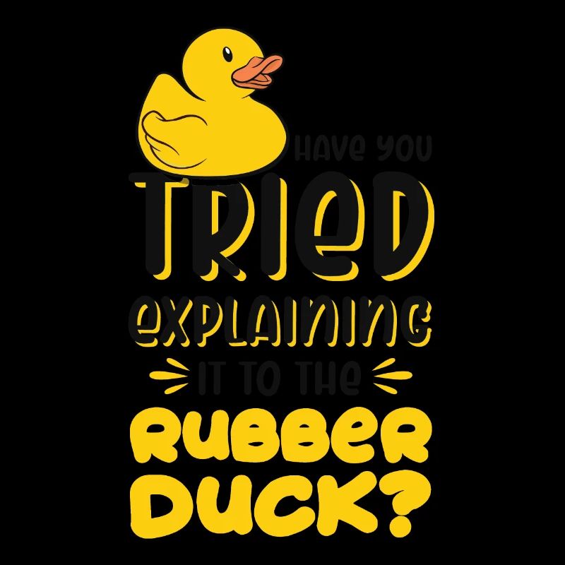 Programmierer Programming Duck Gummiente