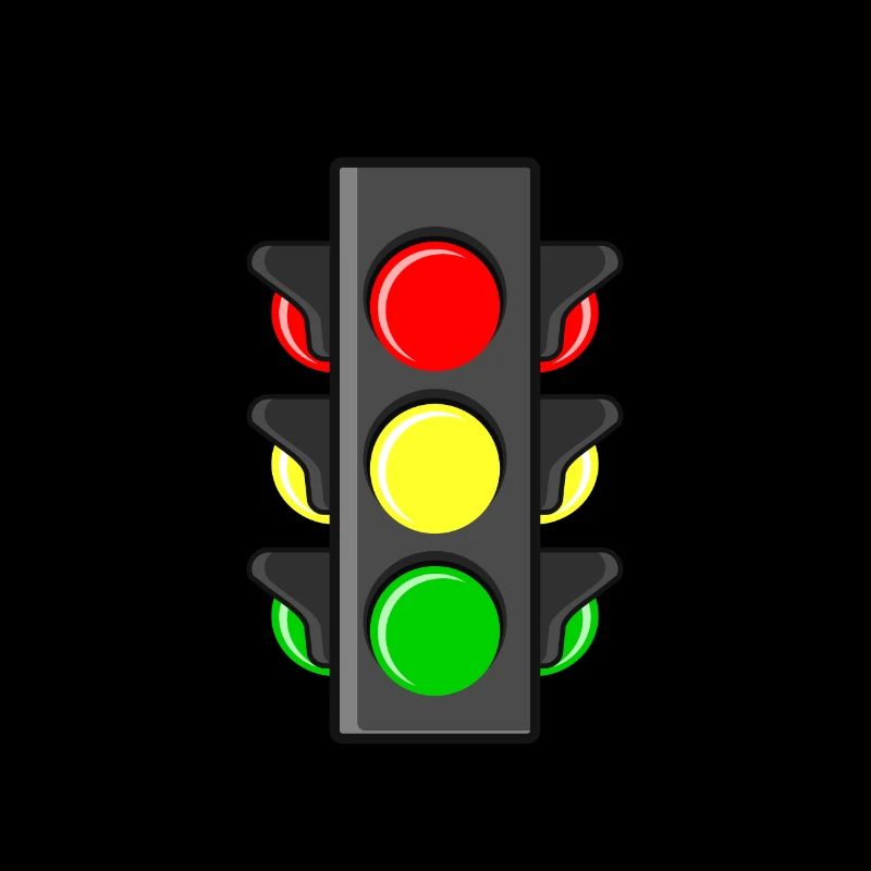 Feu de circulation permis de conduire école de conduite