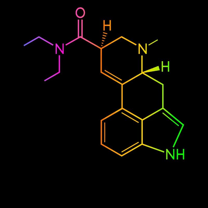 GOA Hofmann happiness formula structural formula