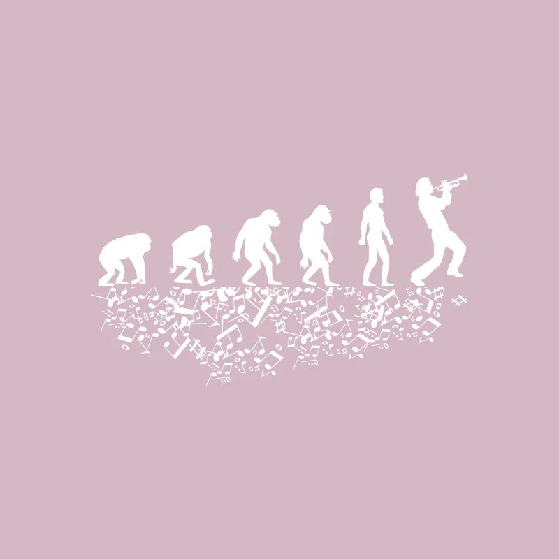 Evolution mit Trompeter