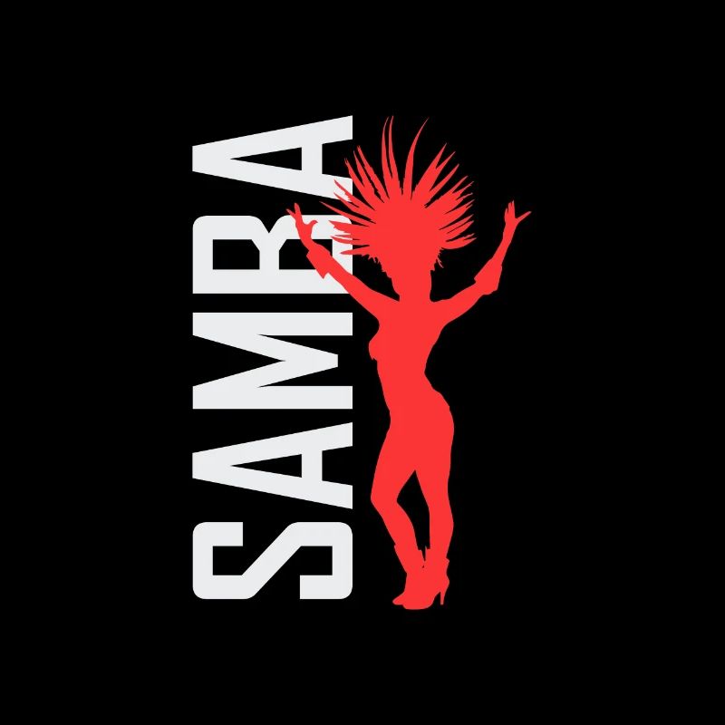 Danseur de samba Danse de salle de classe de samba