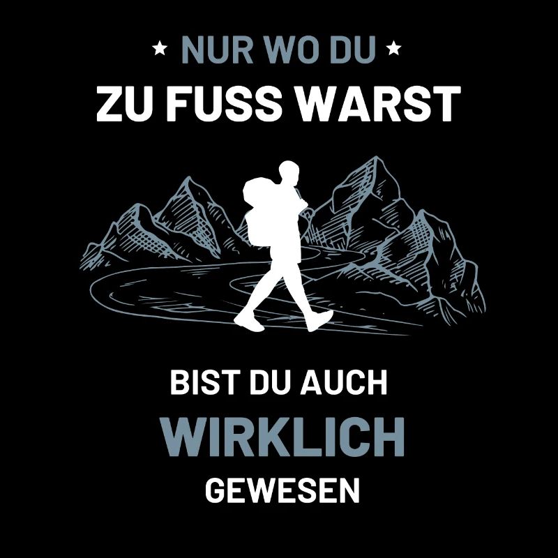 Wandern Wanderer Geschenk Wandershirt