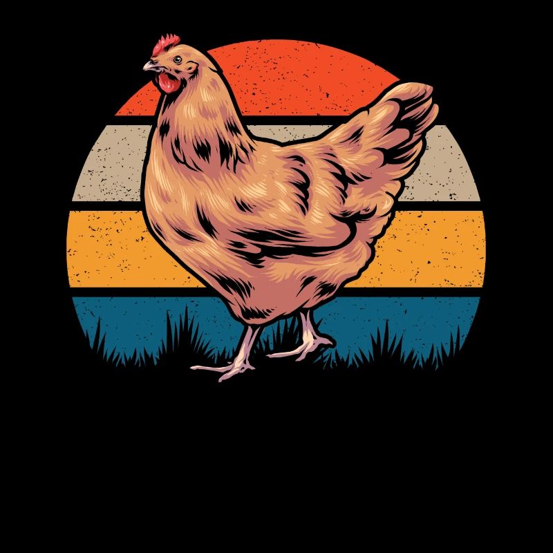 Éleveur de poulets Sort Poulet Whisperer