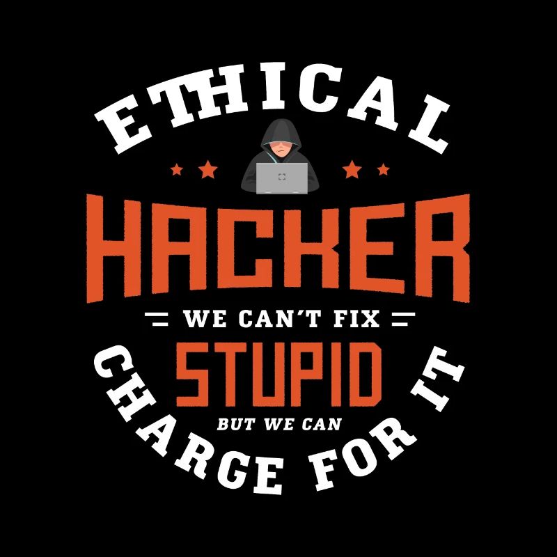 Hacker Design für einen Computer Freak