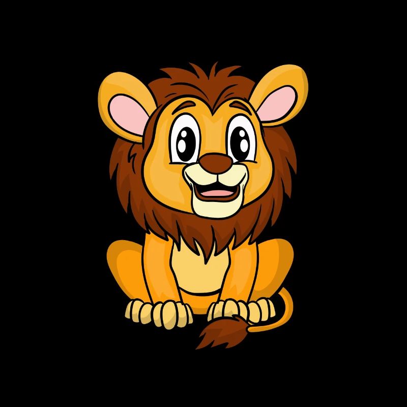 I Just Really Like Lions, Ok? Comic Löwe Geschenk