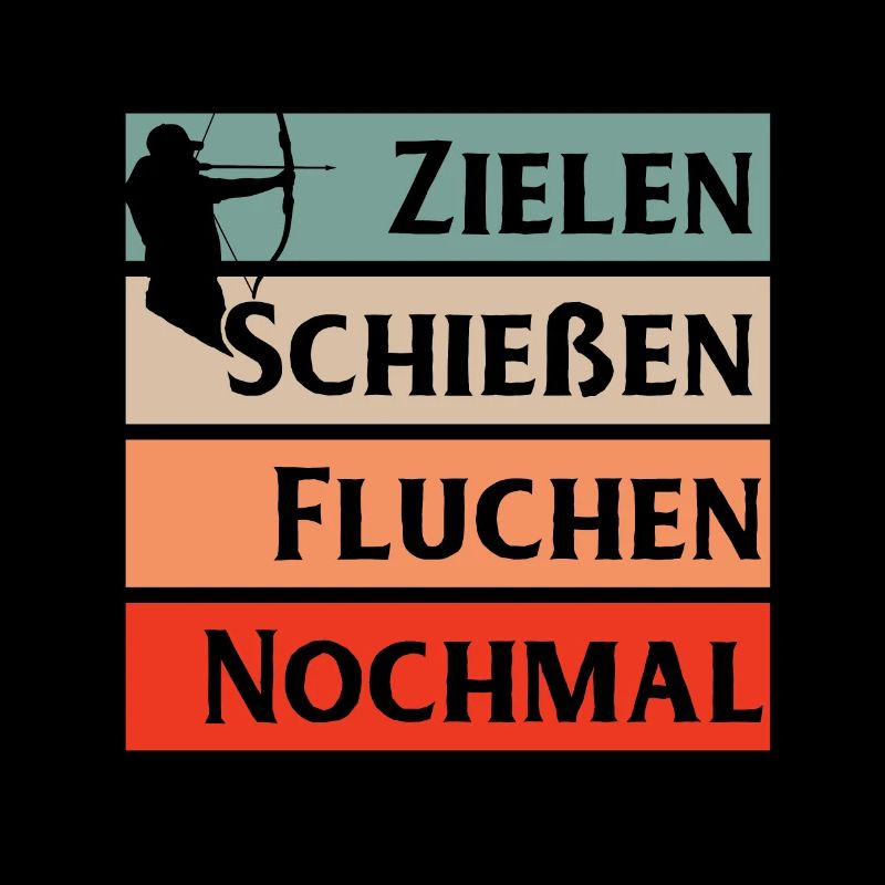 Bogenschießen Bogenschütze Geschenk Pfeil Bogen