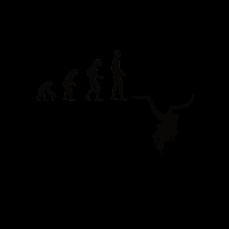 Tauchen Evolution | Menschen Entwicklung Idee