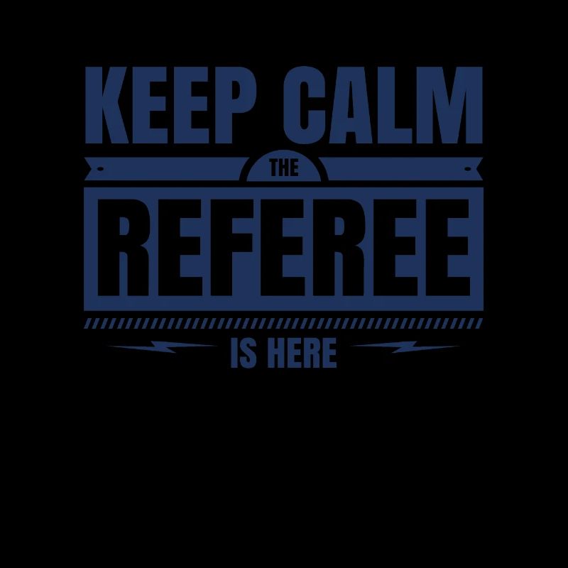 Stay calm the referee is profession here