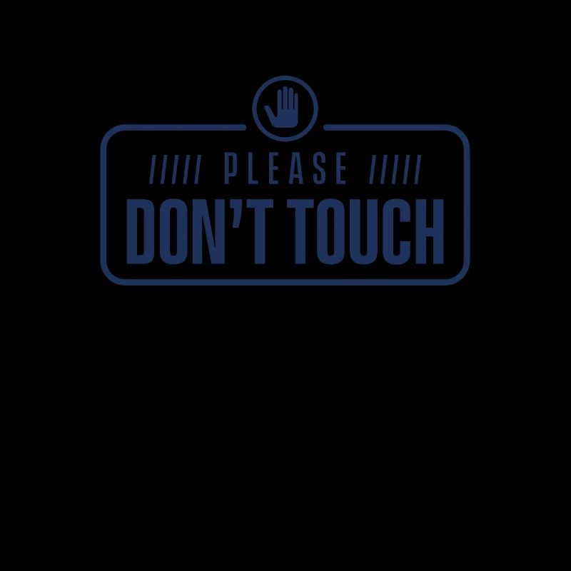 Please do not touch hands away fingers touch